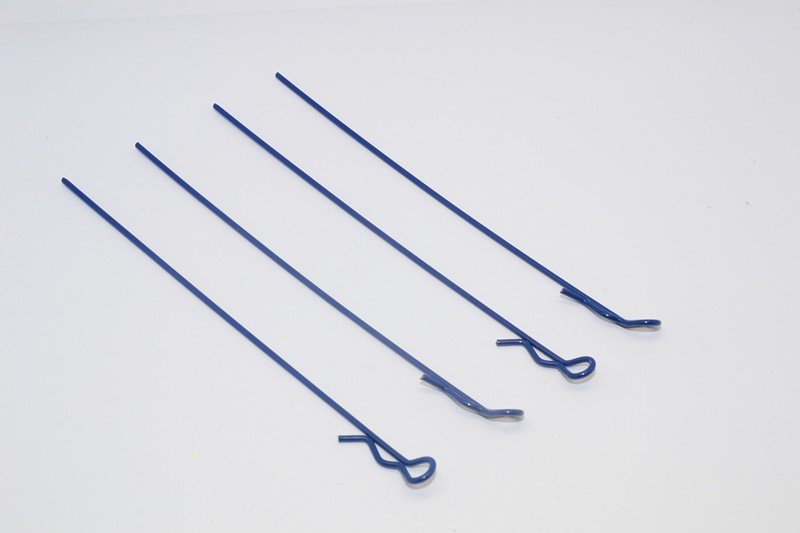 Long Fluorescent Body Clip set ( Stick LenGTh Of 100mm) - 4pcs - GPM AC004L