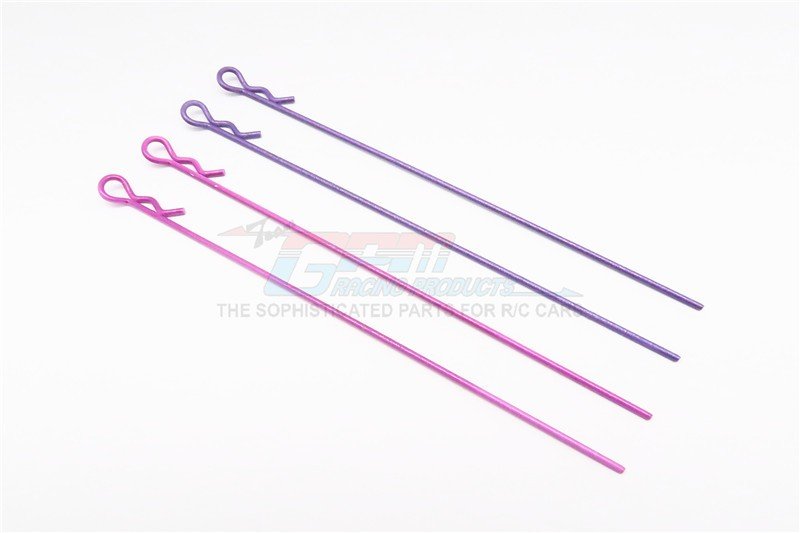 Extend Long Body Clip set (Stick LenGTh 120mm)(Mixed Color) - 4pcs - GPM AC005ML