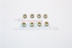 Aluminium 3mm Lock Nuts-8pcs - GPM LN3