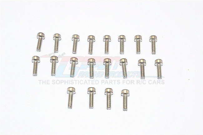 SUS304 Stainless Steel Cap Head Socket Screws M3x20mm - 20pcs - GPM SUS3X20