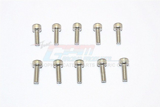 SUS304 Stainless Steel Cap Head Socket Screws M4x40mm - 10pcs - GPM SUS4X40