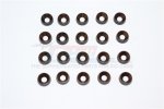 Spring Steel 4.0mm Ring Tilted OD:10.0mm,TK:3.5mm Countersink Screws - 20 Pcs Set - Gpm C40OD100TK30