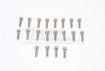 SUS304 Stainless Steel Cap Head Socket Screws M3x12mm - 20pcs - GPM SUS3X12