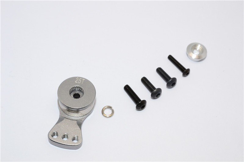 GPM Aluminium Servo Saver Für 25T Spline – 1 Stück, Blau, Hi-Torque