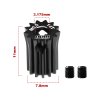 40Cr Steel Motor Gear 14T ( Module:0.5mm, Motor Tooth Diameter:3.175mm) - GPM MG314T/0.5M