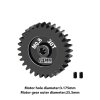 40Cr Steel Motor Gear 30T (32 Pitch,Module: 0.8mm,Motor Tooth Diameter: 3.175mm) - GPM MG330T/0.8M