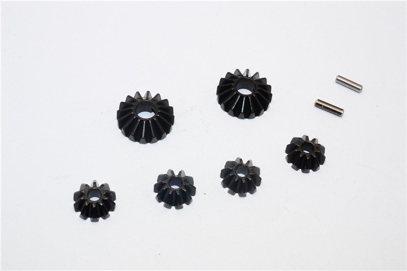 HPI WR8 Fluorescent x Steel#45 Bevel Gears - 6pcs set (For Bullet MT 3.0 / Bullet ST Fluorescent X / WR8 Fluorescent x) - GPM WR81200