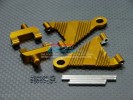 Kyosho Mini Inferno ST /Mini Inferno Alloy Battery Holder With Pins & E-clips & Alloy Mounts - 1pr set - GPM MIF0126