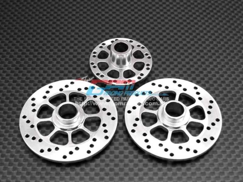 Kyosho Motor Cycle Alloy Brake Disk Plate (8 Poles) - 3pcs set - GPM KM008