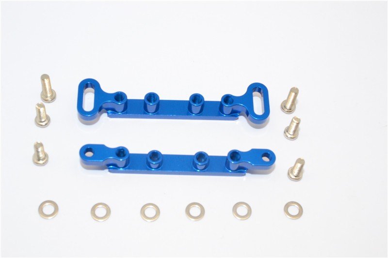 Tamiya RC Ford F350/Toyota Hilux/Tundra Pick Up Truck Alloy Servo Strap Mount - 2pcs set - GPM F350-G9G10