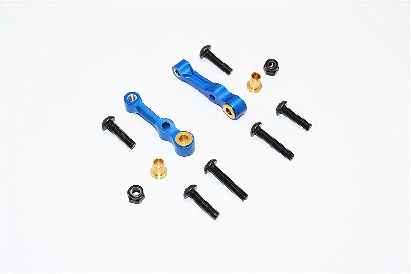 Tamiya GF01 Aluminium Front Camber - 1pr set (For GF01 / TL01) - GPM GF054