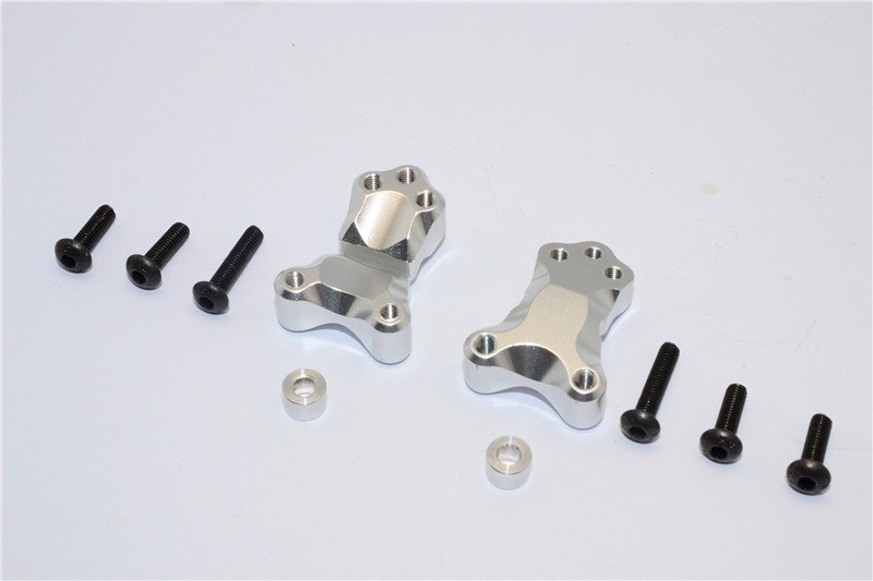 Tamiya Tractor Truck Aluminium Front Shock Mount - 2pcs set - GPM TRU028