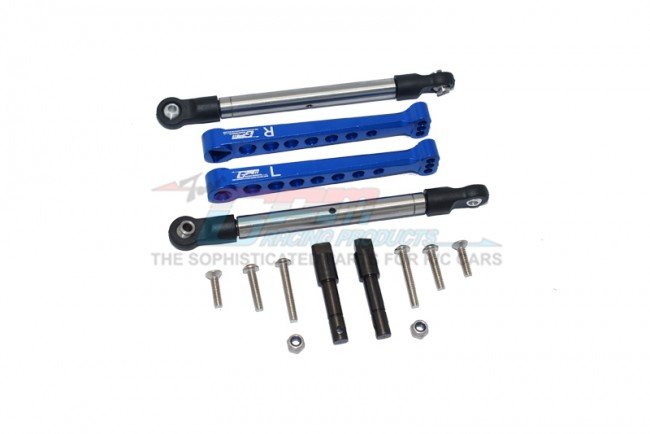 TEAM LOSI LASERNUT TENACITY U4 Aluminum Rear Sway Bar & Stainless Steel Linkage - 12pc set - GPM LU4312RS