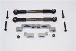 TRAXXAS 1/10 Craniac Monster Truck Aluminium Front Mount Holder & Spring Steel Tie Rod - 1set - GPM CRA049S