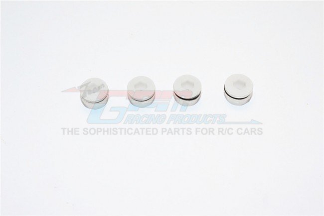 TRAXXAS MINI E-REVO Delrin Collars With Sealing Rubber Washers For Erv021 - 4pcs set Net Price - GPM ERV021/D.CO