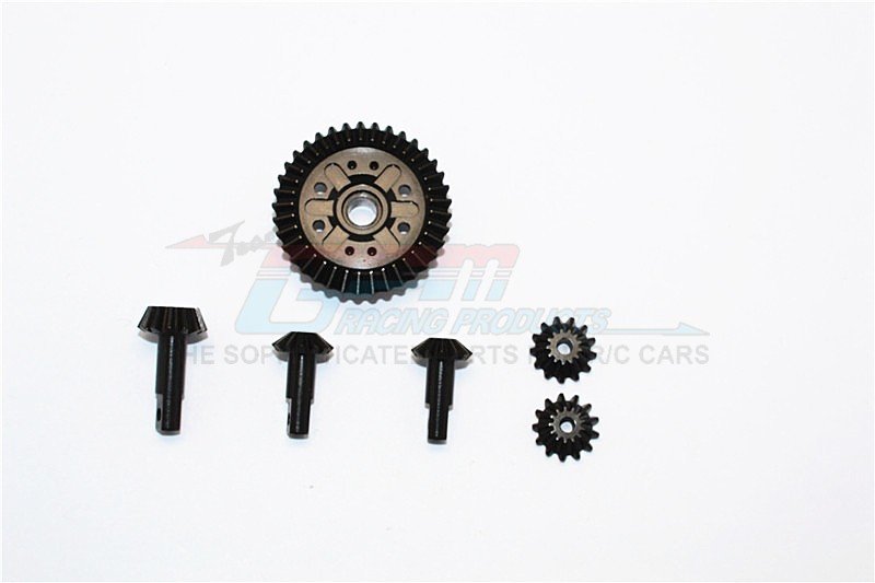 TRAXXAS Revo /Revo3.3 Hard Steel Gear set For Differential Assembly - 6pcs - GPM STRV1202