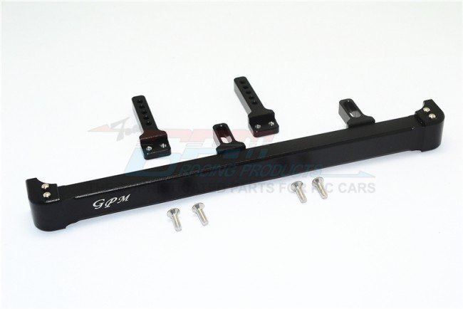 TRAXXAS TRX4 TRAIL CRAWLER Aluminium Rear Bumper (On-road Street Fighter) - 7pc set - GPM TRX4330RB