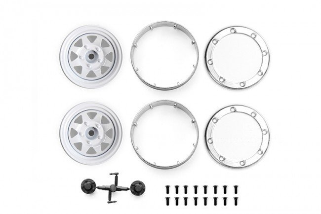 TRAXXAS TRX4 TRAIL CRAWLER Aluminum Wheel 1.9\\\" For Crawlers (Design A) - 24pc set - GPM ZSP048