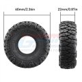 alt="TRAXXAS TRX4M FORD BRONCO 1.0 Inch High Adhesive Crawler Rubber Tires 60mm X 22mm With Foam Inserts - GPM TRX4MZSP20A" title="TRAXXAS TRX4M FORD BRONCO 1.0 Inch High Adhesive Crawler Rubber Tires 60mm X 22mm With Foam Inserts - GPM TRX4MZSP20A"