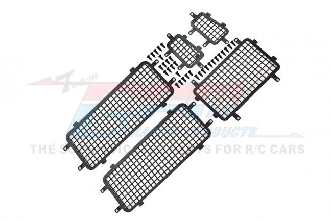 TRAXXAS TRX4M LAND ROVER DEFENDER Metal Stereoscopic Side+Rear Window Net - GPM TRX4MZSP5