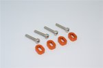 TRAXXAS 1/8 X-Maxx Aluminium Shims & Stainless Steel Screws - 1set - GPM TXM007