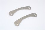 TRAXXAS 1/8 X-Maxx Stainless Steel Front/Rear Upper Bulkhead Tie Bar - 2pcs - GPM TXM008