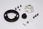 TRAXXAS 1/8 X-Maxx Aluminium Gear Adapter+Steel Spur Gear 53T+Motor Gear 17T - 1set - GPM TXM355317T