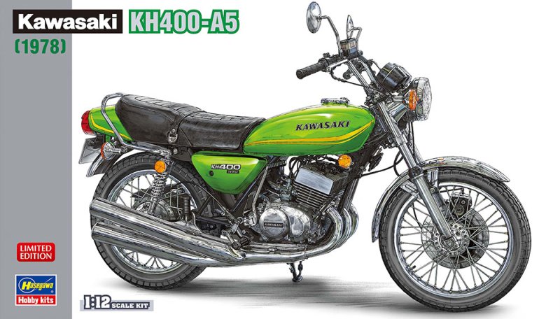 Hasegawa 21782 - 1/12 Kawasaki KH400-A5 1978