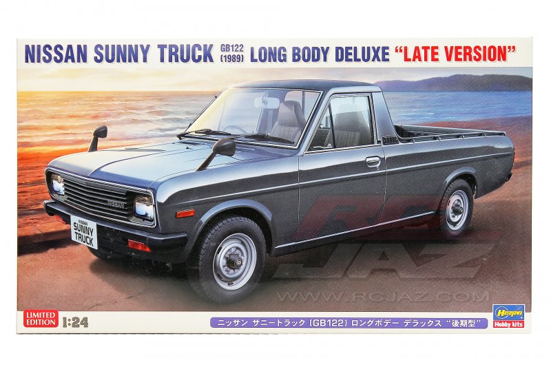 Hasegawa 20275 - 1/24 Nissan Sunny Truck (GB122) Long Body Deluxe (Late Type)
