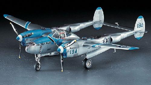 Hasegawa 09101 - 1/48 JT1 P38J Lightning Virginia Marie