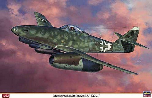 Hasegawa 08215 - 1/32 Messerschmitt Me262A KG51