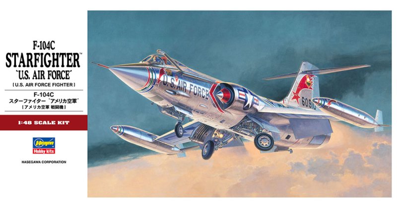 Hasegawa 07219 - PT-19 1/48 U.S. Air Force F-104C Starfighter