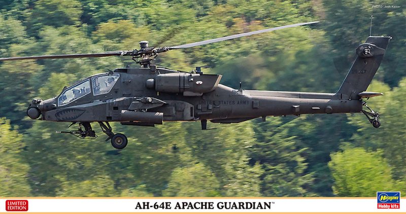 Hasegawa 07564 - 1/48 AH-64E Apache Guardian