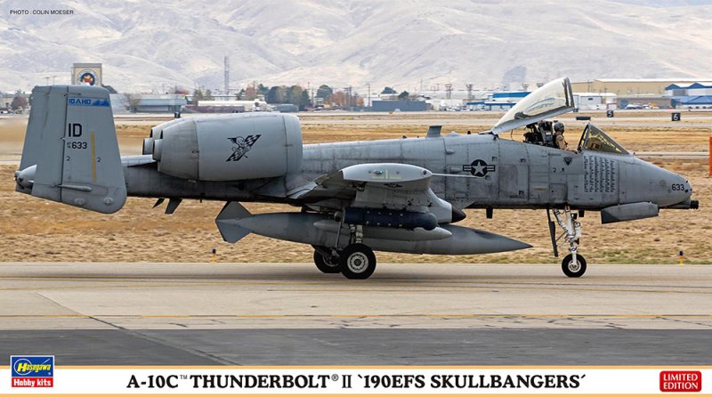 Hasegawa 02451 - 1/72 A-10C Thunderbolt II 190EFS Skullbangers