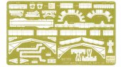 Hasegawa 40068 - 1/350 IJN Battleship Mutsu Detail Up Etching Parts Hasegawa 40068 - 1/350 IJN Battleship Mutsu Detail Up Etching Parts