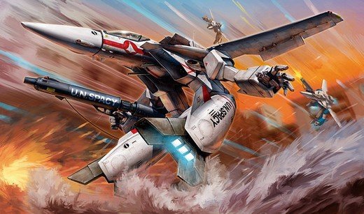 Hasegawa 65725 - 1/72 Macross No.25 VF-1J/A Gerwalk Valkyrie