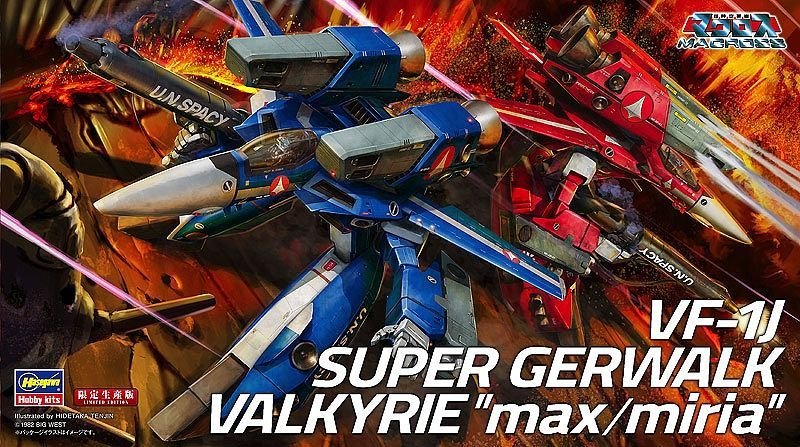 Hasegawa 65829 - 1/72 VF-1J Super Gerwalk Valkyrie \'max/miria\'