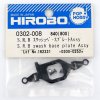 HIROBO 0302-008 SRB SWASH BASE PLATE ASSEMBLY #0302008