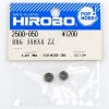 HIROBO 2500-050 BALL BEARING 3 X 8 X 4 MM 2PCS #693ZZ #2500050