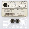 HIROBO 2500-067 BALL BEARING 4 X 13 X 5 MM 2PCS #624ZZ #2500067
