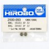 HIROBO 2500-093 FLANGED BALL BEARING 2 X 5 X 2.3 MM 2PCS #F682ZZ #2500093
