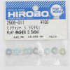 HIROBO 2506-011 FLAT WASHER 3.5 X 9 X 1T #2506011