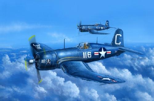 Hobby Boss(#HB-80386) 1/48 F4U-4 Corsair Early Version