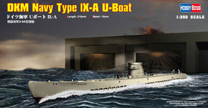 Hobby Boss 83506 1/350 DKM Navy Type lX-A U-Boat