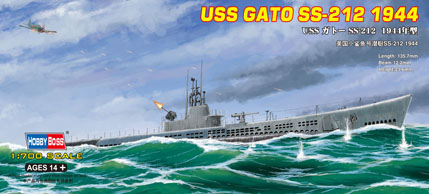 Hobby Boss 87013 USS GATO SS-212 1944 WWII