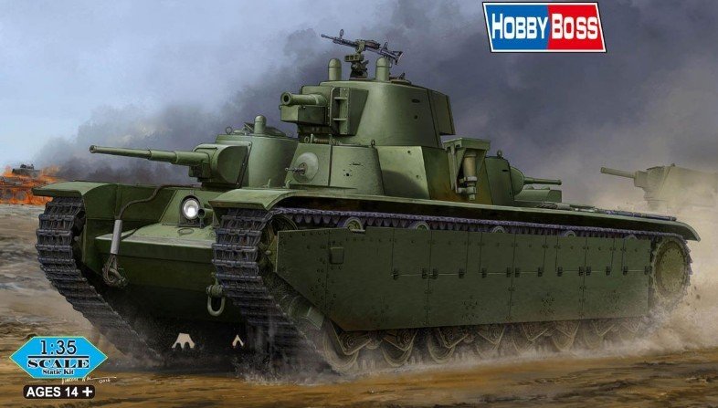 Hobby Boss 83844 - 1/35 Soviet T-35 Heavy Tank - Late