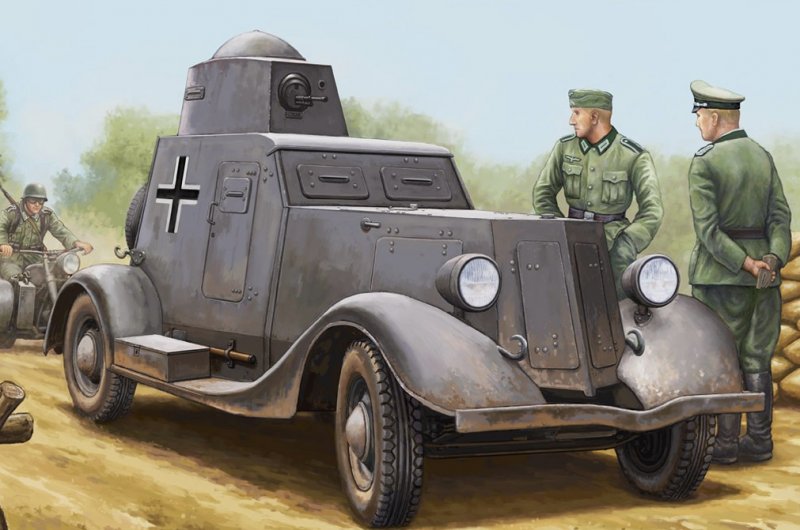 Hobby Boss 83884 - 1/35 Soviet BA-20M Armored Car