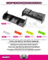 alt="HUDY 293580-K 1/8 OFF-ROAD Strike Wing - Black" title="HUDY 293580-K 1/8 OFF-ROAD Strike Wing - Black"