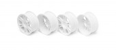 HUDY 803001 - 24mm Wheels Starburst - White - Hard (4)