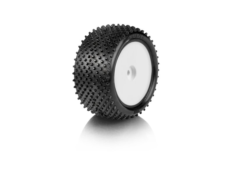 HUDY 856201-S - 1/10 OFF - ROAD PRE - GLUED Tire 2WD/4WD Rear Astro - 201-Soft (2)